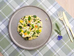 Frühlingskräuterpolenta