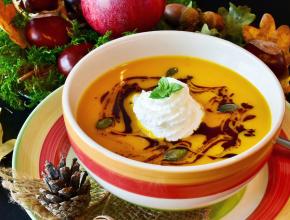 Kürbiscremesuppe