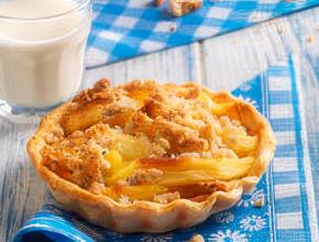 Apfeltarte mit Streuseln