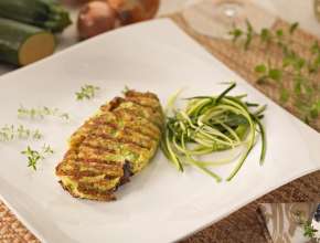 Erdäpfel-Zucchini-Steaks