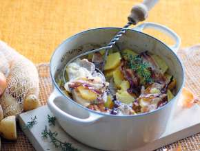 Erdäpfelsuppe mit Mascarpone