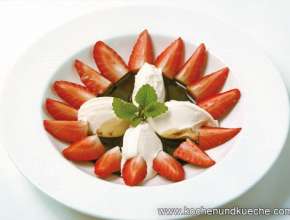 Erdbeeren mit Mascarpone