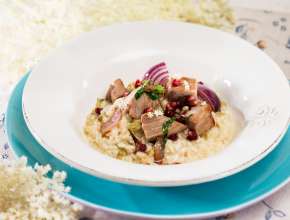 Holler-Zitronen-Risotto 