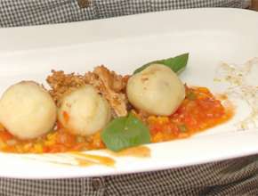 Bild zu: Selchfleischknödel