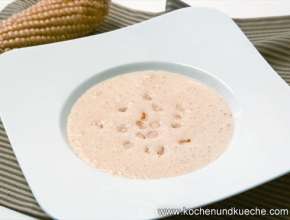 Bild zu: Maisschaum-Suppe 