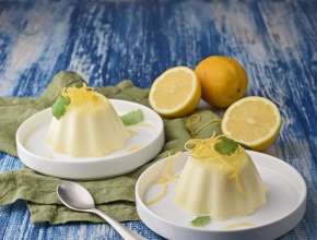 Panna cotta al limone