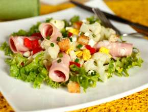 Paprika-Karfiol-Salat