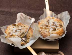 Quitten-Tartelettes mit Streusel