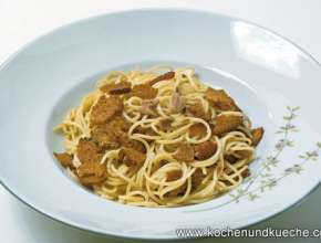 Spaghetti mit Sardellen