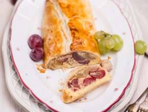 Weintraubenstrudel