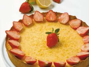 Bild zu: Lauwarmer Zitronenkuchen 