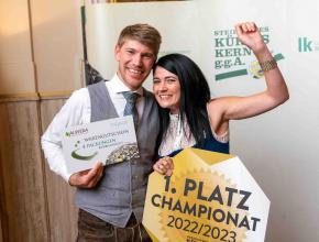 Die Kürbiskernöl-Champions 2022-2023: Sandra und Martin Pronnegg