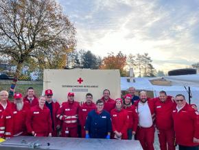 Team der Feldküchen Kapfenberg und Burgenland d | Foto: Rotes Kreuz Kapfenberg