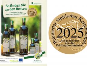 Landesprämierung Steirisches Kürbiskernöl g.g.A. 2025