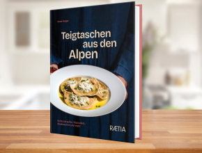 Buchcover Teigtaschen aus den Alpen