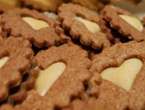 Orangen-Schokoladen-Kekse mit Marzipan selber machen6