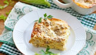 Chinakohl-Lasagne