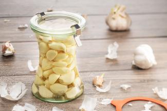 Fermentierter Knoblauch