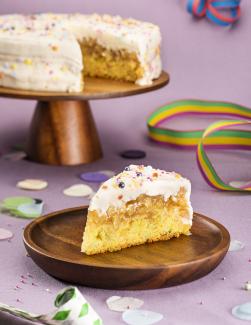 Konfettitorte für die Faschingsparty