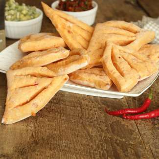 Fingerbrot mit Käse und Chili