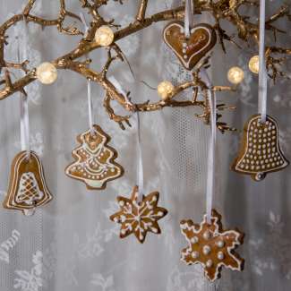 Lebkuchen mit Zuckerglasur