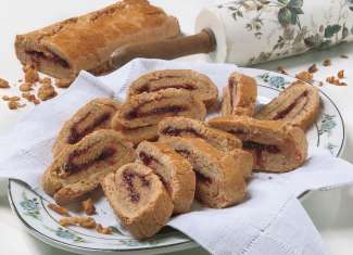 Süßer Grammelstrudel