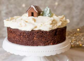 Schokoladen-Walnuss-Torte