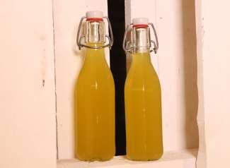 Ananas-Minze-Sirup