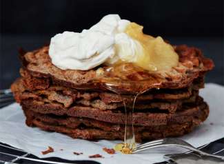 Reis-Buchweizen-Waffeln
