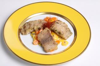 Gebratenes Karpfenfilet