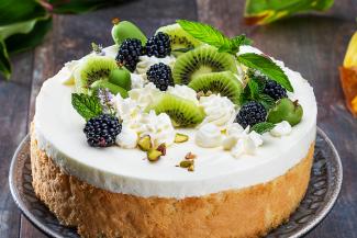 Kiwi-Joghurt-Torte