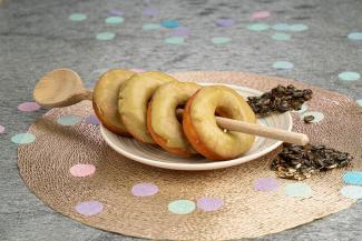 Kürbiskernöldonuts