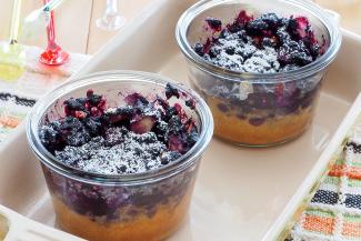 Clafoutis mit Obst