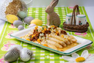 Spargel à la polonaise