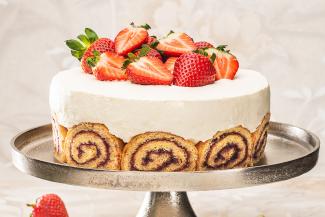 Erdbeertorte Charlotte