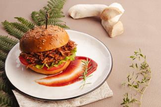 Pulled Pilzburger
