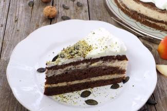 Herbstliche Erntetorte