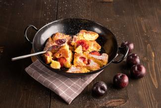 Topfen-Polenta-Schmarren