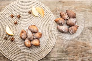 Gebackene Mäuse mit Rosinen