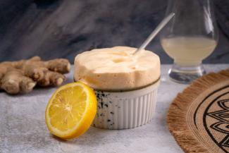 Ingwer-Zitronen-Parfait