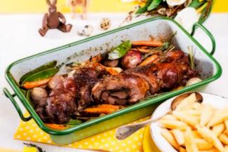 Kitzschlögel mit jungem Gemüse