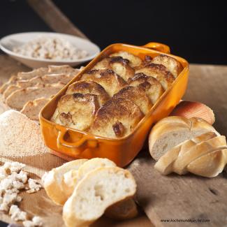 Brot-und-Butter-Auflauf 