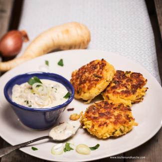 Gebratene Pastinakenlaibchen