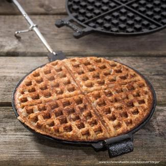 Gegrillte Waffeln