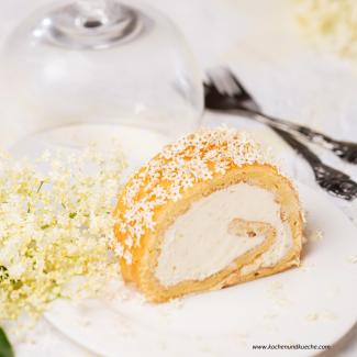 Hollerblüten-Roulade