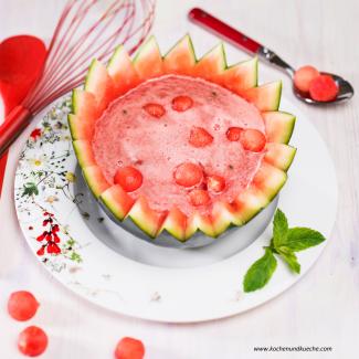 Kalte Wassermelonensuppe