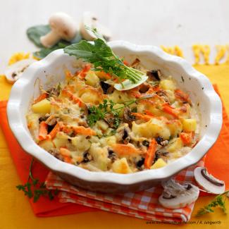 Ofengemüse mit Guss