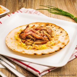 Pulled Pork mit Coleslaw