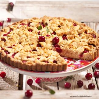 Weichselstreuselkuchen