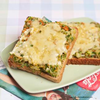 Vegetarischer Toast